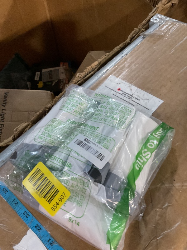 Photo 1 of 120 Counts 1.6 Gallon Mini Drawstring Trash Bags, Small Garbage Bags by KSSKSS, Code a fit 4.5-8 Liter, 1.2-2 Gal, White Trash Bin Liners for Home Office Kitchen Bathroom Bedroom