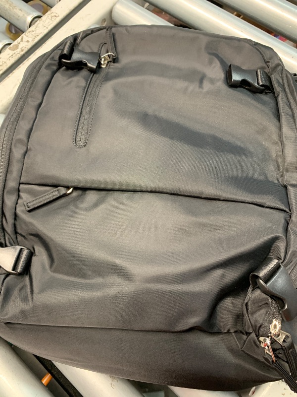 Photo 1 of  Carry on Backpack Flight Approved Item Bag,Casual Daypacks Cabin Bagage,Hiking Backpack Lightweight Rucksack, Business Laptop Backpack with USB Charger Black Large