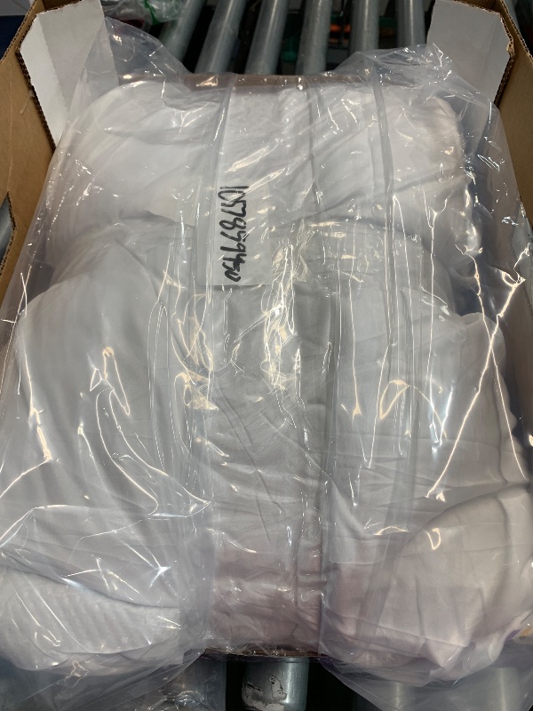 Photo 1 of (used) Queen Mattress Pad Thick Quilted Mattress Topper, Air Mattress Cover, Super Soft Breathable