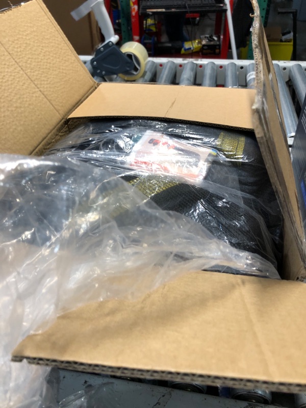Photo 1 of (partial set) (untested) Aodaer Trampoline Net Replacement with Sprinkler 14Ft Safety Enclosure Net Weather Resistant Round Frame Trampoline Net for Round Frame Trampoline