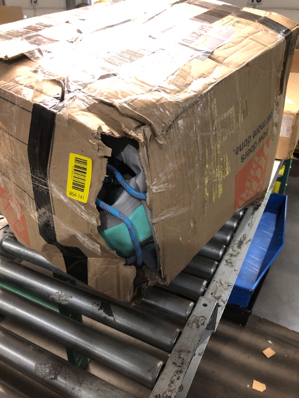 Photo 1 of AWEMUFA 12ft x 8ft Inflatable Floating Dock Floats with Dog Water Ramp, Inflatable Raft Island Pad with Mesh Water Hammock Swim Air Platform Mat, Water Mat for Lake Lake Pool Beach Ocean Floats