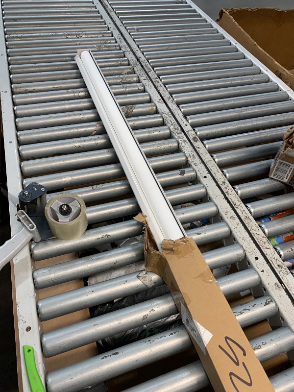 Photo 1 of (UNTESTED) ChrisDowa Cordless Zebra Blinds for Windows, Dual Layer Free-Stop Light Filtering Window Roller Shades, Pull Down Privacy Zebra Shades for Home, Office, Bedroom, Door (58" W x 72" H, White)