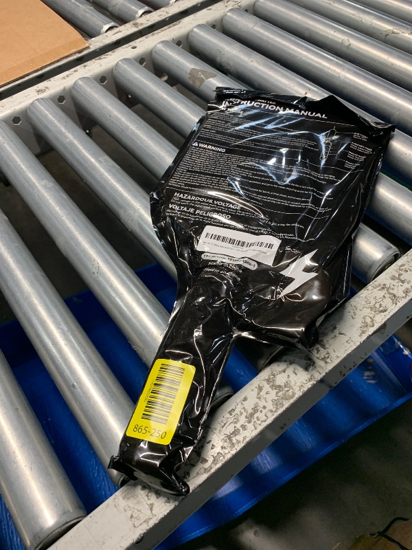 Photo 1 of High Life USA Bug Zapper Racket Electric Fly Swatter with UV Light, USB Rechargeable Mosquito Killer Dual Modes 3 Layer Safety Mesh 2 in 1 Indoor and Outdoor Use (White)