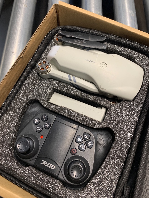 Photo 1 of (missing pieces)(damaged)(sold for parts) DRONEEYE F10 Foldable Drone with Camera for Adults, Brushless Motor, 1080P HD FPV Live Video, Altitude Hold?Headless Mode