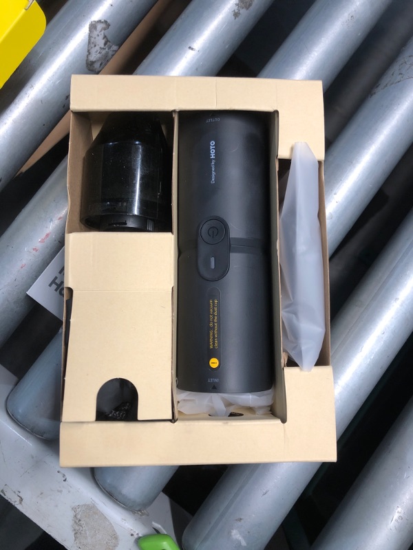 Photo 1 of (DOESN'T HOLD CHARGE) HOTO Handheld Vacuum Cleaner Cordless, Desk Vacuum Cleaner Compressed Electric Air Duster 15000Pa Suction, 4-in-1 Portable Vortex Vacuum Dust Buster Air Blower for Computer, Keyboard