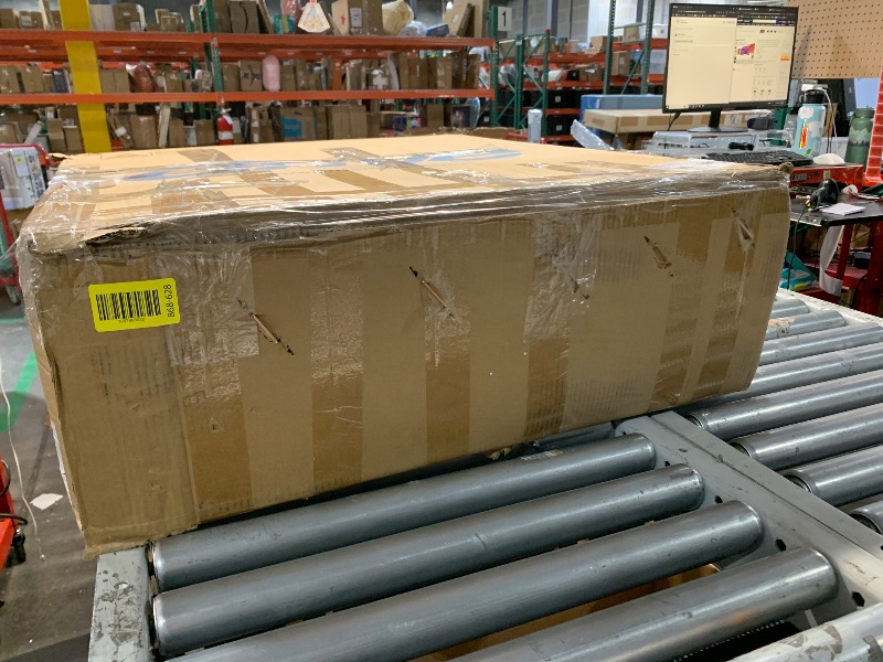 Photo 1 of (used item)(incomplete) Drive Medical Blue Streak Wheelchair with Flip Back Desk Arms, Elevating Leg Rests Folding