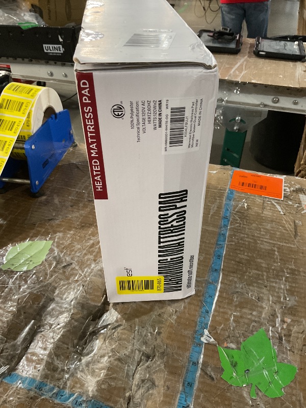 Photo 1 of ***. Factory sealed Warmrest Heated Mattress Pad Queen - Bed Warmer with Memory & Preheat Functions, 2-10 Hour Auto Off & 9 Heat Settings, Double Controller, Fast Heating, Deep Pocket, Electric Mattress Pad Queen 60"x80"