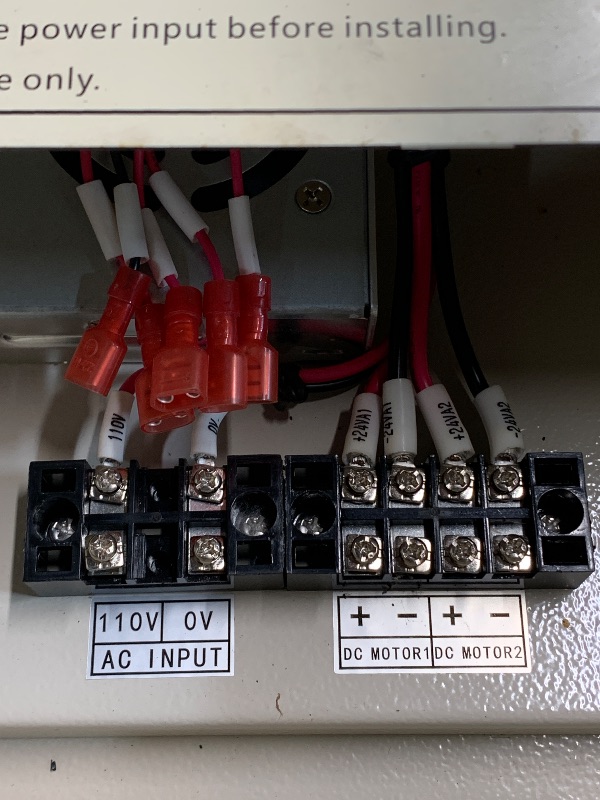 Photo 1 of (please see all images) Greenhouse Roll Up Motor Timer Controller Automatic for Ventilation with AC110V to DC24V Transformer Timing Control 