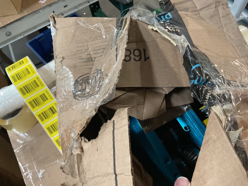 Photo 1 of (untested, for parts)( CREWORKS Electric Wire Stripper Machine, 0.06"-1" Automatic Wire Stripping Machine, Wire Stripping Tool for 1.5-25 mm Scrap Wire, 5 Channel Copper Wire Stripper Power Tool for Leftover Cable Recycling