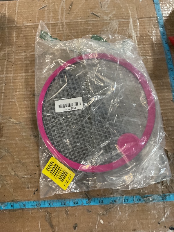 Photo 1 of (missing charger cable) Buzbug 3800V Electric Fly Swatter, Dual Modes Bug Zapper Racket, 1500mAh Type-C Rechargeable Battery