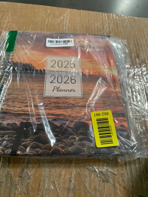 Photo 1 of CAGIE 18 Month Planner July 2025-Dec 2026, Hourly Daily Weekly Calendar Planners 2025-2026 for Women 25-26 Academic Day Hardcover Agenda with Stickers, 8.5 x 11