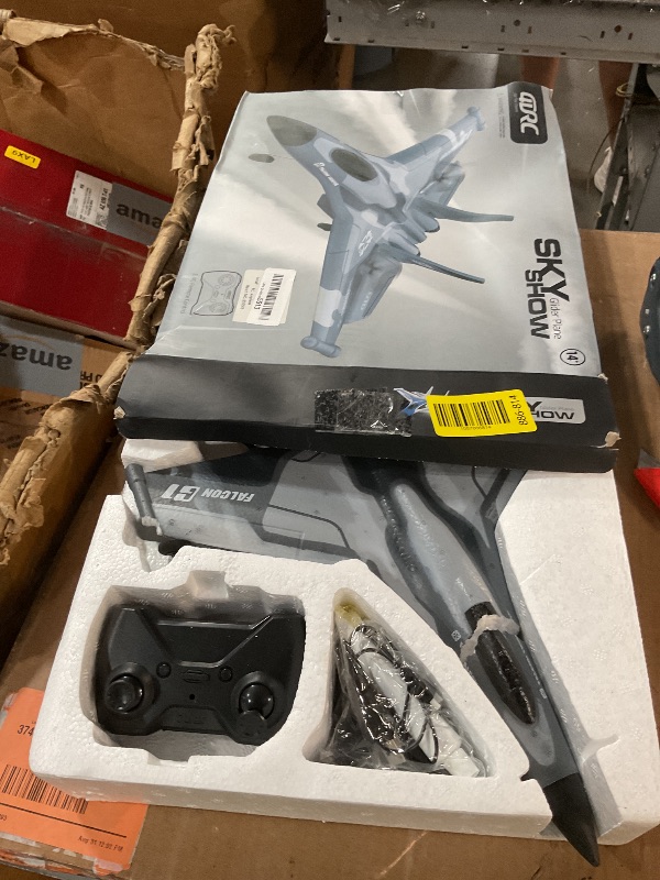 Photo 1 of ***(PARTS ONLY/ NON FUNCTIONAL)***4DRC G1 RC Plane 2.4GHz 4 Channel 6-axis Gyro Stabilizer RTF Glider Aircraft Plane Jet Fighter Toys,Easy to Fly Chritsmas Gift Fighter Aircraft for Adults Kids Beginners Boys,2 Battery