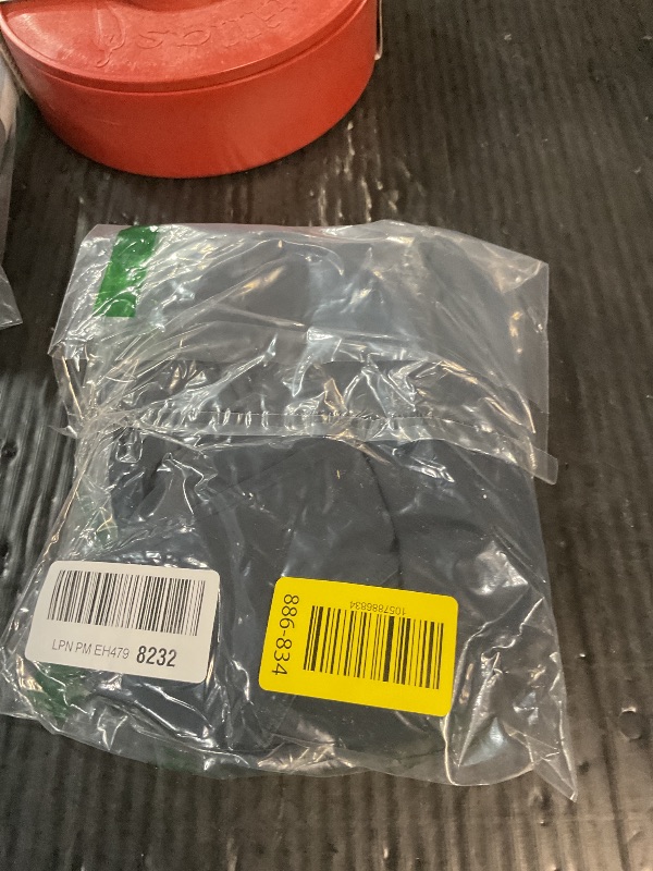 Photo 1 of (LARGE) (USED/FAIR) CRZ YOGA Mid Waisted Running Shorts for Women 4" Soft for Gym Athletic Workout with Zipper Pocket Liner Quick Dry True Navy Large