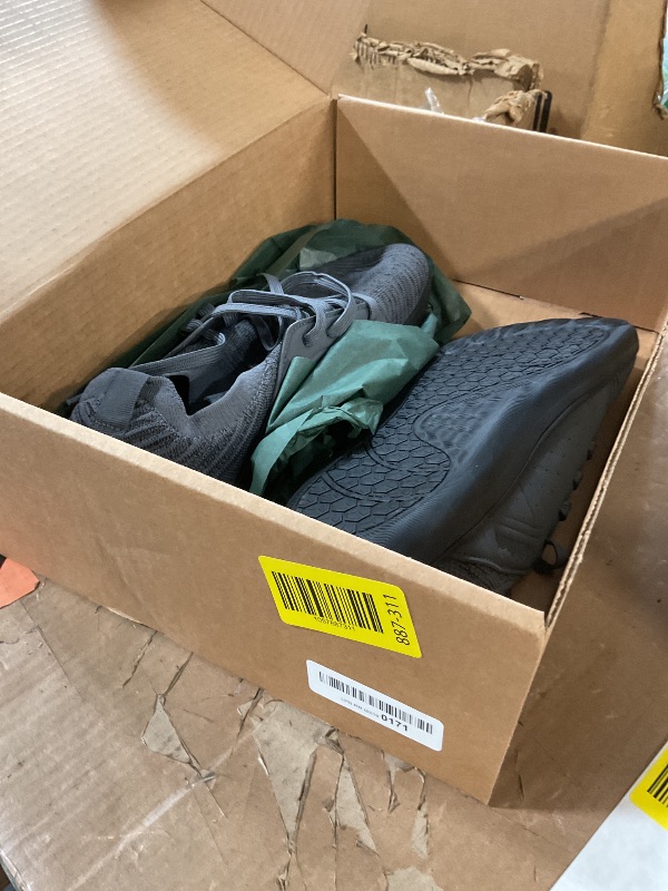 Photo 1 of (see images) relxfeet Men's Minimalist Walking Shoes Barefoot Wide Toe Zero Drop Sole Cross-Trainer  Dark Gray 15