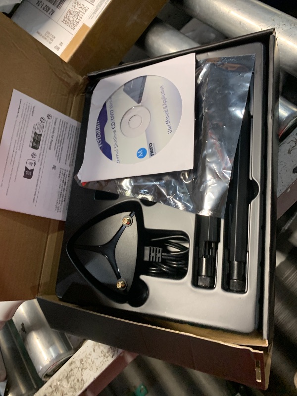 Photo 1 of (used)(see images) TP-Link WiFi 6E Intel AX210 AXE5400 PCIe WiFi Card for PC Archer TXE75E- Tri Band Wireless Adapter for Desktop PC w/Magnetic Base 