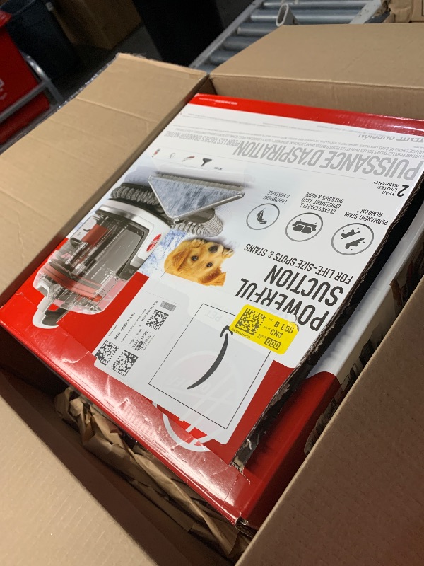 Photo 1 of Hoover CleanSlate Plus Portable Carpet + Upholstery Spot Cleaner Machine, Powerful Suction with Versatile Tools, Pet Stain Remover, Car and Auto Detailer, Pair with Hoover Carpet Cleaner Solution