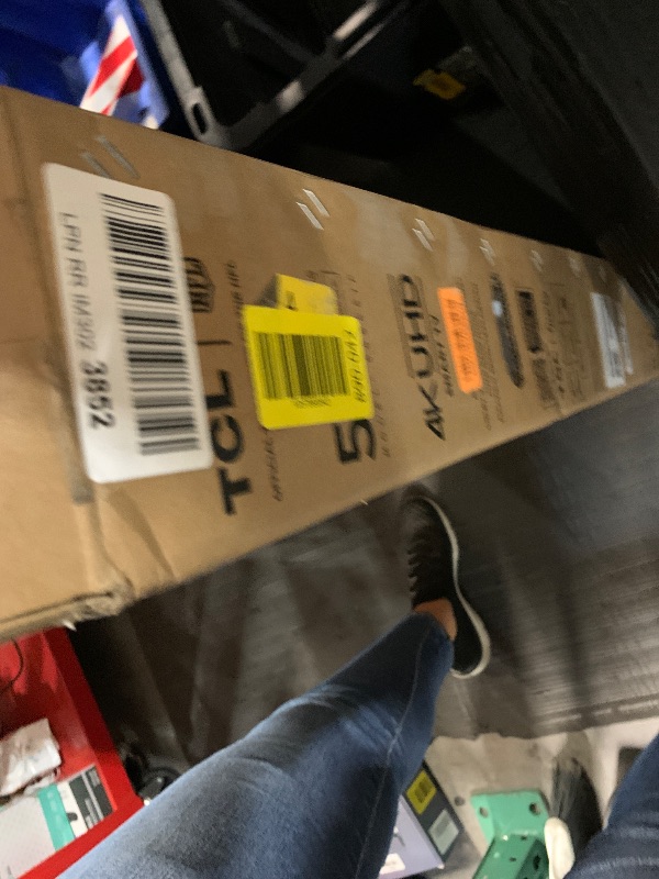 Photo 1 of ** PARTS ONLY *** TCL 55-Inch Class S5 UHD 4K LED Smart TV with Fire TV (55S551F, 2024 Model), Dolby Vision, HDR PRO+, Dolby Atmos, Alexa Built-in with Voice Remote, Apple AirPlay 2 Compatibility, Streaming Television