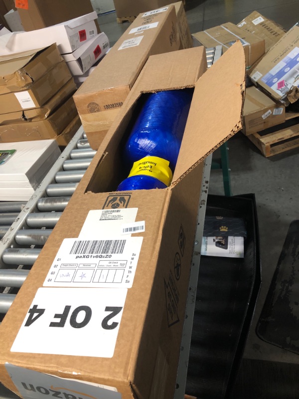 Photo 1 of (MISING BOX 2,  TANK, FOR PARTS) Aquasana Whole House Water Filter System | 1,000,000 Gallons | Salt-Free Softener Alternative | UV, Carbon & KDF | Tackles up to 99.99% Chlorine, Bacteria, Viruses, Cysts & Scale | EQ-1000-AST-UV  set 4