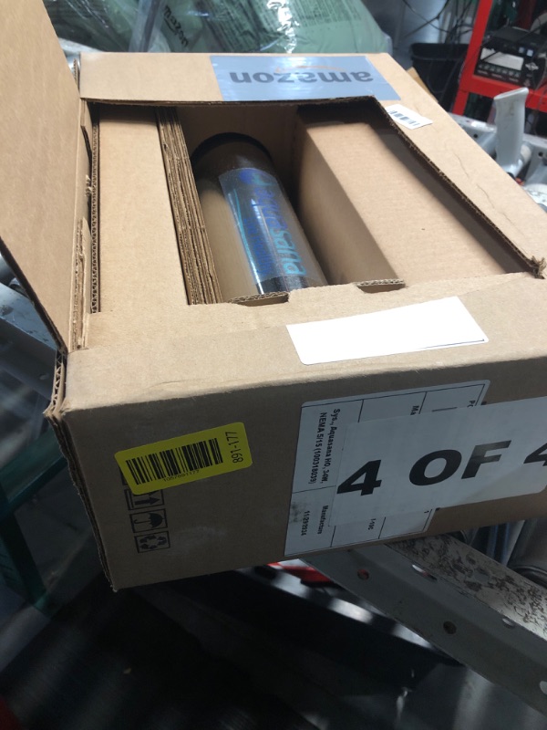 Photo 1 of (MISING BOX 2,  TANK, FOR PARTS) Aquasana Whole House Water Filter System | 1,000,000 Gallons | Salt-Free Softener Alternative | UV, Carbon & KDF | Tackles up to 99.99% Chlorine, Bacteria, Viruses, Cysts & Scale | EQ-1000-AST-UV  set 4