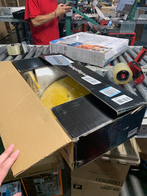 Photo 1 of (UNTESTED) Tevlaphee Wheel Lock - Car Boot Anti-Theft Trailers Wheel Clamp Lock Parking Boot for Cars, Trucks, SUVs, Campers - Upgraded Dual Lock Adjustable Lug Nuts Cover