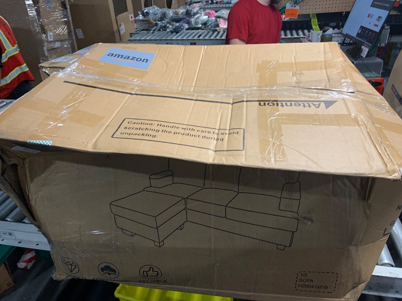 Photo 1 of (DIRTY) (USE/FAIR) (WASH FIRST) Washable Abstract 9x12 Area Rug: Low Pile and Non-Slip Rubber Backing Modern Large Soft Stain-Resistant Carpet for Living Room Bedroom Dining Room Kitchen and Home Office Brown Beige