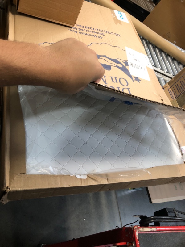 Photo 1 of (small cut on item)
Dream On Me Holly 3” Mini/Portable Crib Mattress, Greenguard Gold & JPMA Certified, Fits All Portable & Mini Cribs, Lightweight Fiber Core, Waterproof Vinyl Cover, Easy to Clean