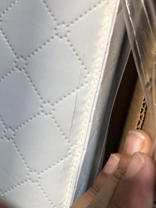 Photo 1 of (small cut on item)
Dream On Me Holly 3” Mini/Portable Crib Mattress, Greenguard Gold & JPMA Certified, Fits All Portable & Mini Cribs, Lightweight Fiber Core, Waterproof Vinyl Cover, Easy to Clean