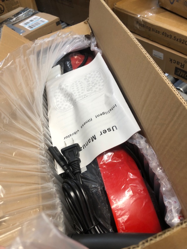 Photo 1 of Vibration Plate Exercise Machine, Health & Fitness Full Body Vibration Platform, Portable Vibration Plate Platform for Weight Loss Home Fitness, Lymphatic Drainage, w/Resistance Bands+Remote