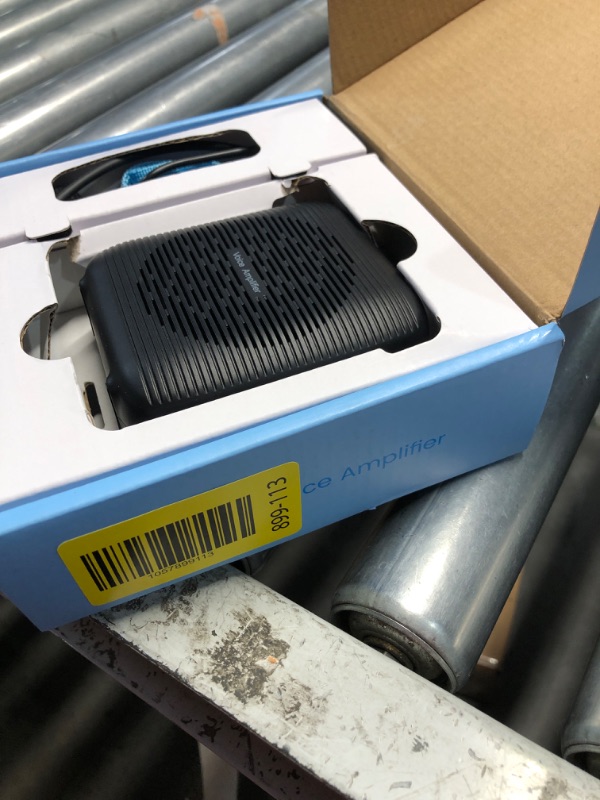 Photo 1 of (Black) Portable Rechargeable Voice Amplifier for Teachers, Coaches, Tour Guides, presentations, and Meetings with a Large Number of attendees