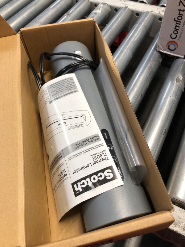 Photo 1 of ***(PARTS ONLY/ NON FUNCTIONAL)***Scotch TL901X Thermal Laminator, 1 Laminating Machine, Gray, Laminate School Assignments and Documents, for Dorm Room or School Supplies, 9 in.