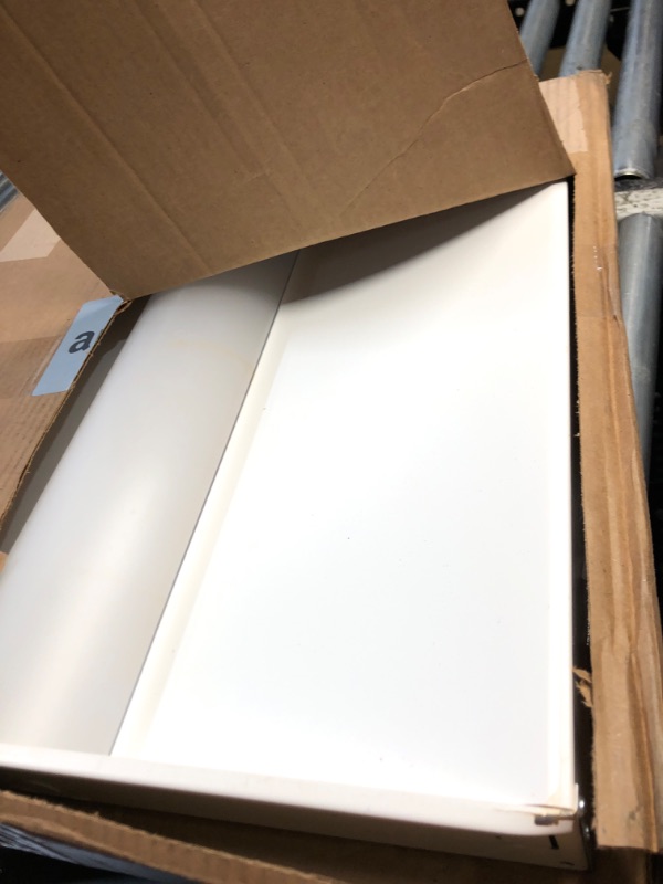 Photo 1 of Lithonia Lighting 2x2 LED Troffer Light, Stack Switch LED Lay-in Ceiling Light Fixture, Adjustable Lumens, 3500K/4000K/5000K Switchable Color Temperature, Includes Emergency Battery Backup, White