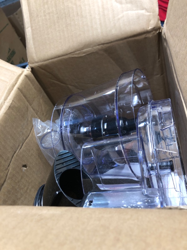 Photo 1 of (PARTIAL SET) FOHERE Food Processor, 12 Cup, 2-in-1 Feed Chute Vegetable Chopper & Meat Grinder for Mincing, Dicing, Shredding, Puree & Kneading Dough, Stainless Steel