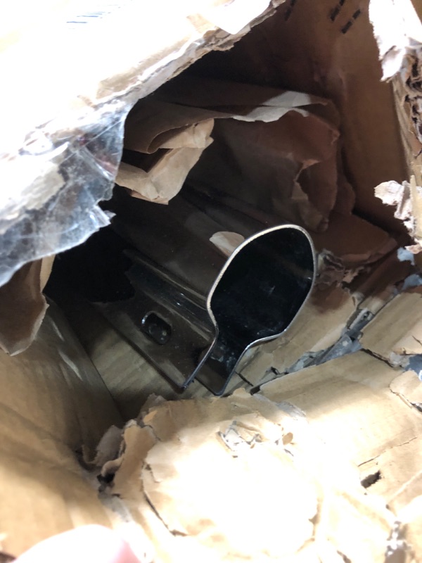 Photo 1 of Chrome Straight Spring Loaded Mud Flap Hanger 2.5" Bolt Spacing,30" Length.13inch Length Enhanced Spring Inside. with 2pcs Reflective Plate