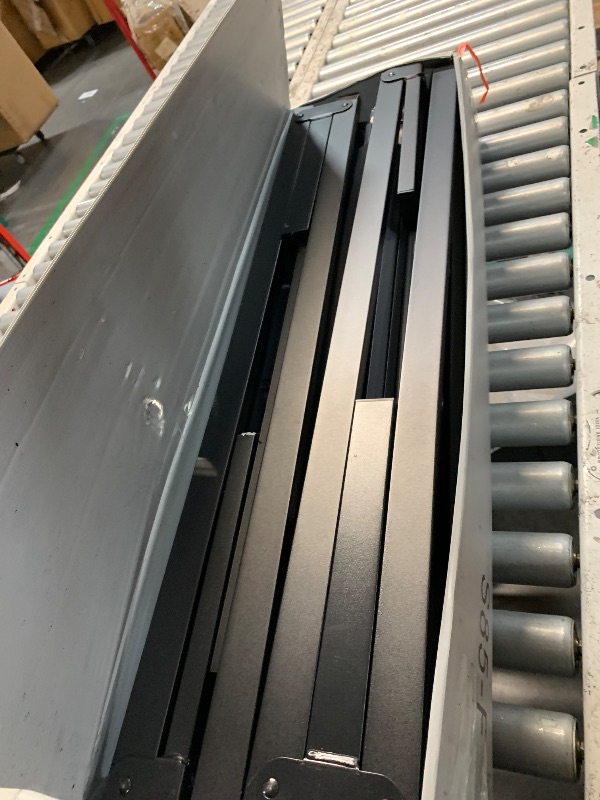 Photo 1 of ***(MISSING PARTS/ SEE NOTES)***Kujielan 12 inches Full Size Bed Frame with Minimalist headboard,Metal Platform Base with Strong Metal Slats,Mattress Foundation for Under Bed Storage,Easy Assembly,Black