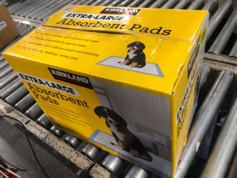 Photo 1 of Kirkland Signature Extra-Large Absorbent Pads, 100 Large Pads, 30x23 (Original Version)