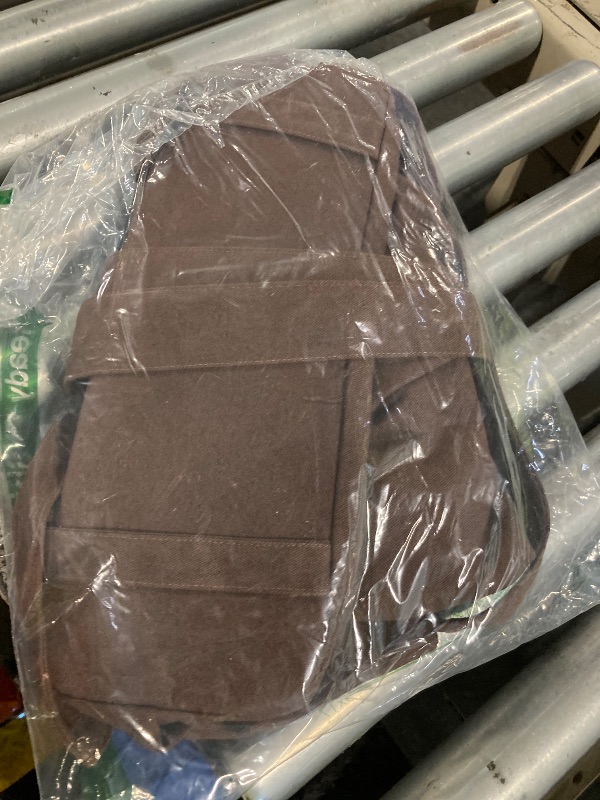 Photo 1 of ***MINOR DAMAGE SEE PIC**FURPHI Medieval Drawstring Backpack Vinatge Bag Renaissance Ren Faire Camping Accessories (Brown)