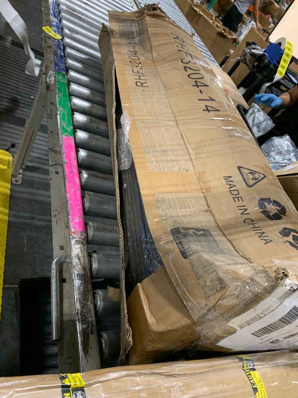 Photo 1 of ***MISSING HARDWARE***
BOSRII Queen Size Bed Frame with Headboard and Footboard, 18 Inches High, 3500 Pounds Heavy Duty Metal Slats Support for Mattress, No Box Spring Needed, Noise-Free, Black