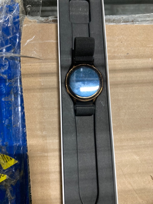 Photo 1 of ***VERY USED***Samsung Galaxy Watch Active 2 (40mm, GPS, Bluetooth) Smart Watch with Advanced Health Monitoring, Fitness Tracking, and Long Lasting Battery, Black, SM-R830NZKCXAR