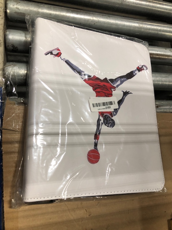 Photo 1 of 900 Pockets Basketball Card Binder,Basketball Trading Cards Holder Card Collectors Album,Waterproof Card Storage Book with Removable Sleeves,Compatible with Basketball Cards 2024-25 Sports Cards