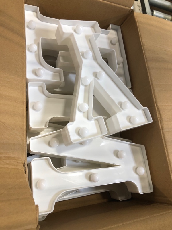 Photo 1 of Marry Me Light Up Letters, Led Marry Me Sign for Proposal Decorations, 7PCS Light Up Letters for Romantic Wedding Sign