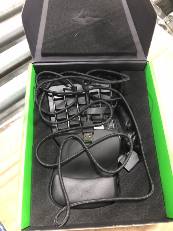Photo 2 of Razer Tartarus V2 Gaming Keypad: Mecha Membrane Key Switches - One Handed Keyboard - 32 Programmable Keys - Customizable Chroma RGB Lighting - Programmable Macros - Snap Tap - Black