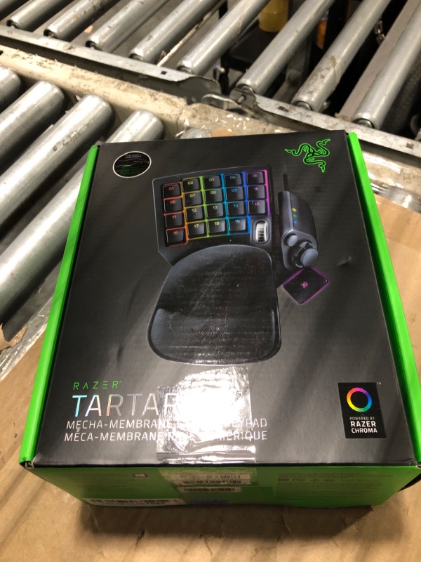 Photo 3 of Razer Tartarus V2 Gaming Keypad: Mecha Membrane Key Switches - One Handed Keyboard - 32 Programmable Keys - Customizable Chroma RGB Lighting - Programmable Macros - Snap Tap - Black