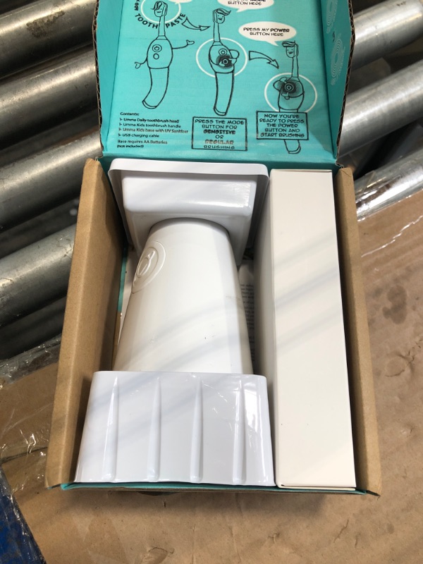 Photo 1 of ** missing handle/ battery ** Tao Clean Umma Kids Sonic Toothbrush & UV Sanitizing Station