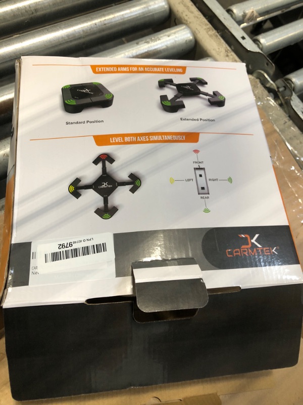 Photo 1 of ***NEEDS BATTERIES 3 AAA*******CARMTEK Level Wizard - Upgraded 2025 - Wireless RV Leveling System | Camper Leveling System with Extensible Legs for Accurate Leveling | Fast & Easy Way to Level Your RV