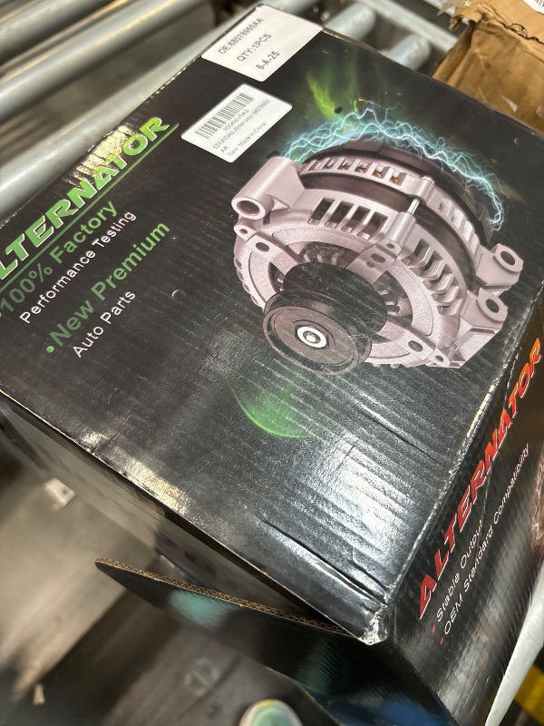 Photo 1 of ***VERY USED ***SZKAIDAG 160A Stable Output Alternator for:-Jeep Wrangler 2012-2018 Unlimited Sport Rubicon Sahara, Wrangler Jk 2018 3.6L V6, 12V 6-Grooves Pulley CCW, Replacement Upgraded Alternators, OE# 68078950AA