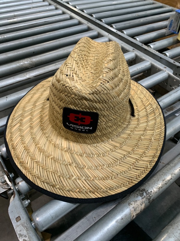 Photo 1 of *****SIMILAR***

VENSE - Sunrise Lifeguard Straw Sun Hat for Men/Woman. Beach & Outdoor Activities.