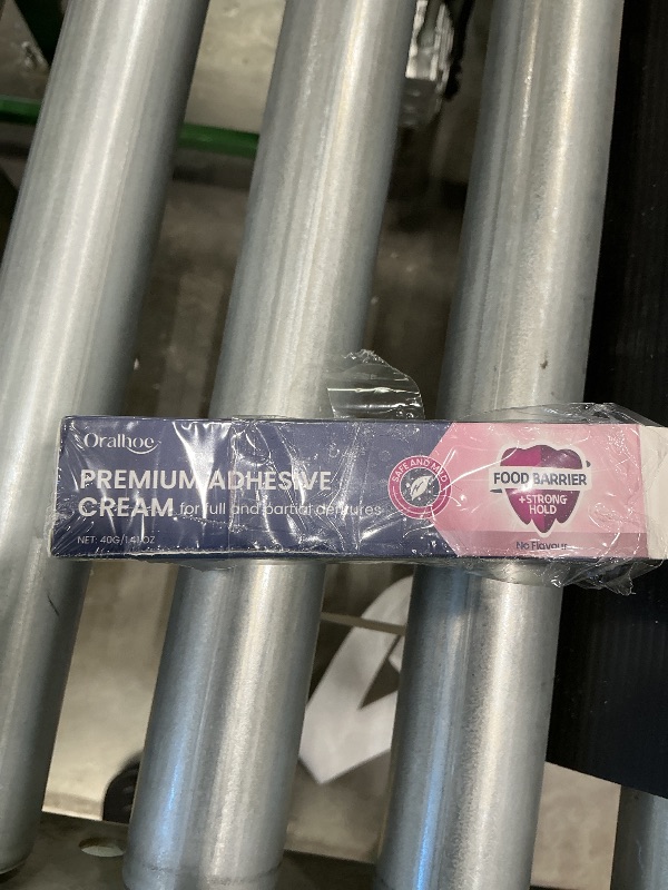 Photo 1 of 2PCS Premium Adhesive cream, Extra Strong and Durable Denture Adhesive, Long Lasting, Lasts up to 4 Days, Suitable for All Ages