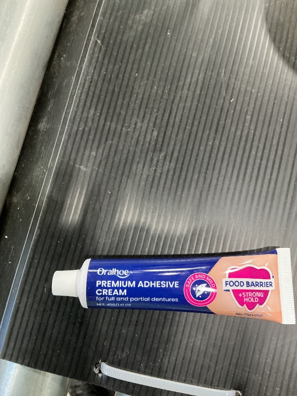 Photo 1 of 2PCS Premium Adhesive cream, Extra Strong and Durable Denture Adhesive, Long Lasting, Lasts up to 4 Days, Suitable for All Ages