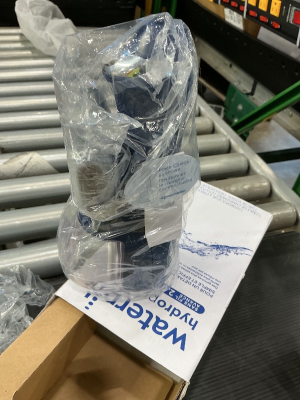 Photo 1 of *Missing Parts - Check clerk notes*
Waterpik Cordless Advanced 2.0 Water Flosser For Teeth, Gums, Braces, Dental Care With Travel Bag and 4 Tips, ADA Accepted, Rechargeable, Portable, and Waterproof, Blue WP-583, Packaging May Vary