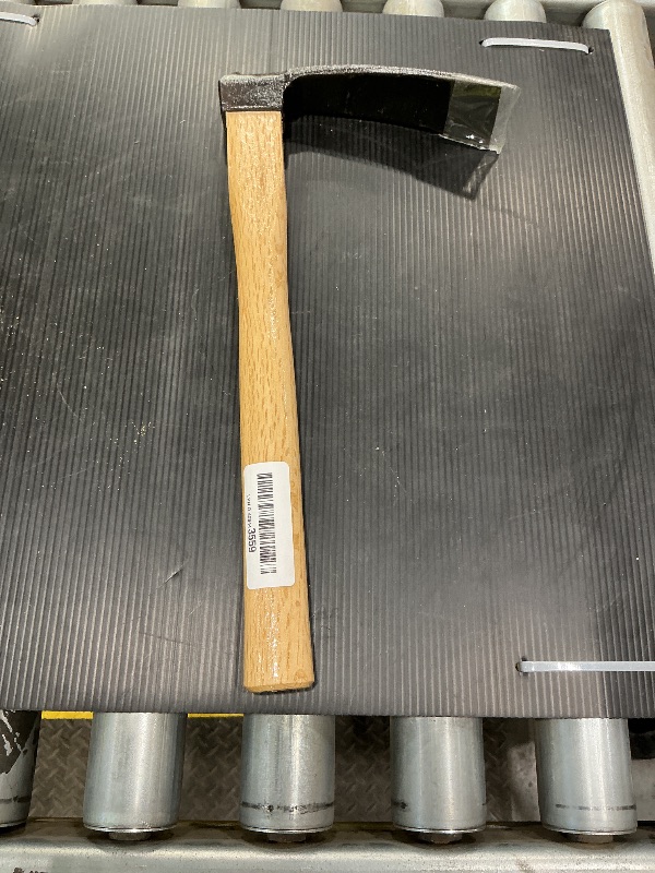 Photo 1 of 14 Inch Heavy Duty Narrow Hoe, Without Welding, Japanese Carbon Steel with Oak Wooden Handle, Garden Tool for Digging, Weeding, and Planting